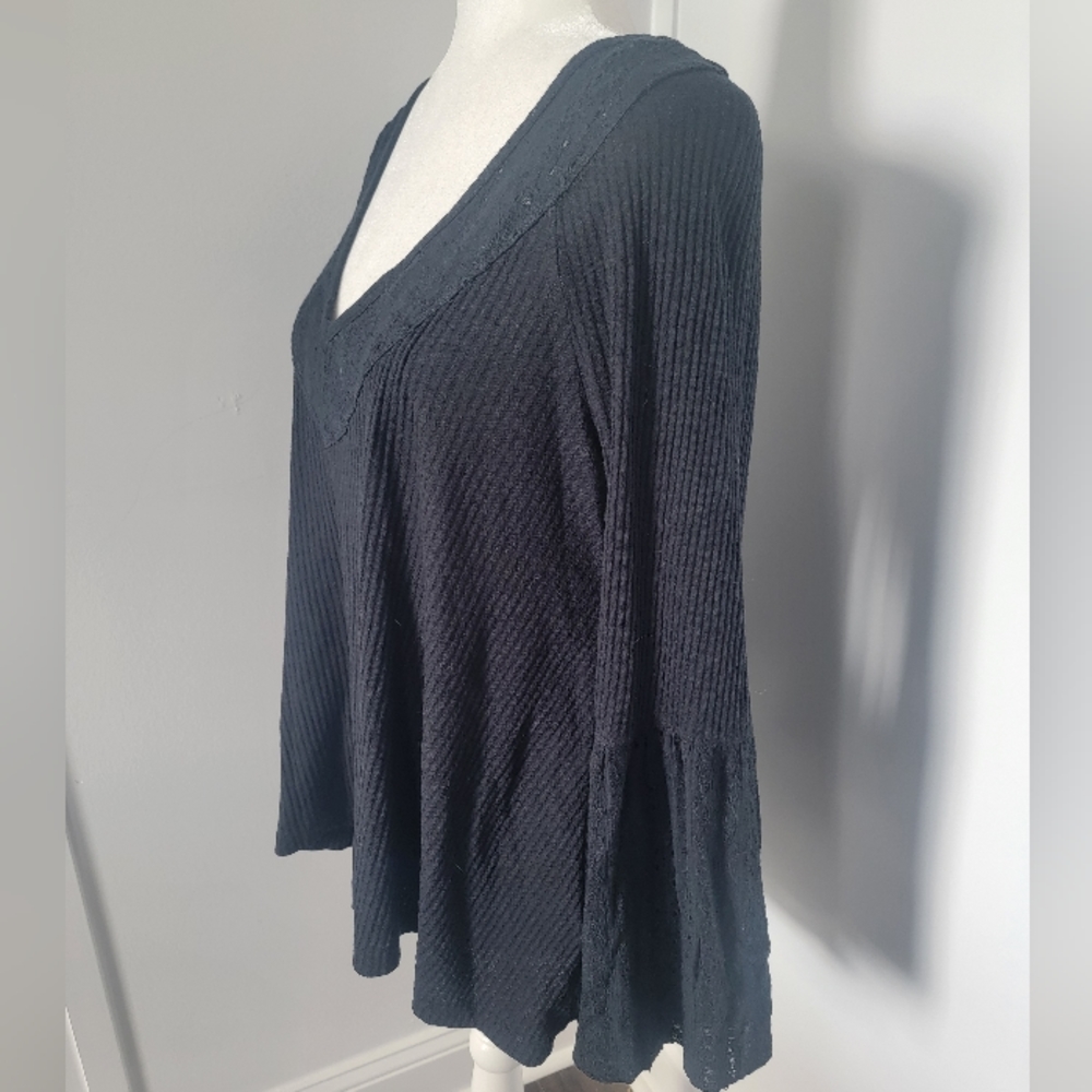 Free People Parisian nights top in black, size small - Picture 4 of 7